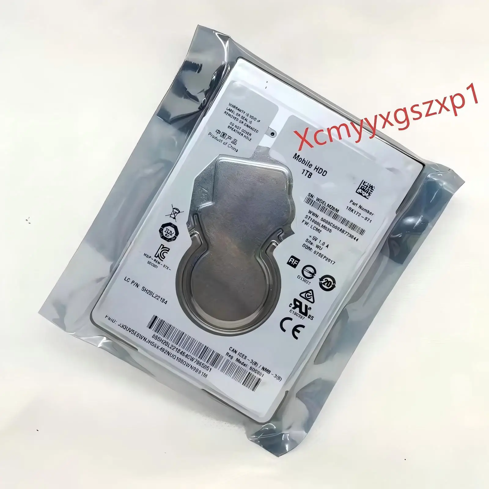 Seagate ST1000LM035 1TB 5400RPM 128MB 캐시 SATA 6.0GB/S 7mm 2.5인치 노트북 노트북 HDD 내장 하드 디스크 드라이브에 사용되는 1개