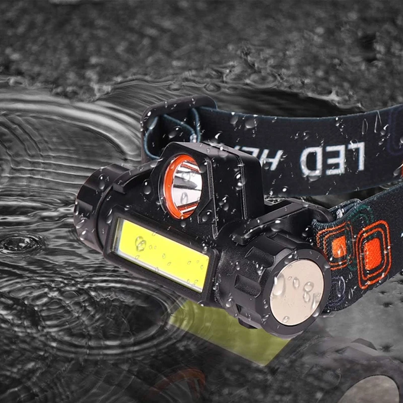 Description Picture 4 of itemLED Headlamp Flashlight Rechargeable Headlamp Headlight for Running, Camping Hiking And More Lumens USB Rechargeable Headlight