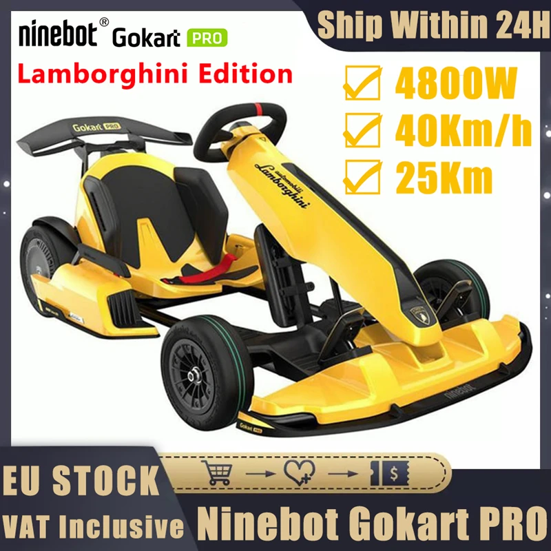 Ninebot Go-Kart Pro Lamborghini Edition | Alien Rides