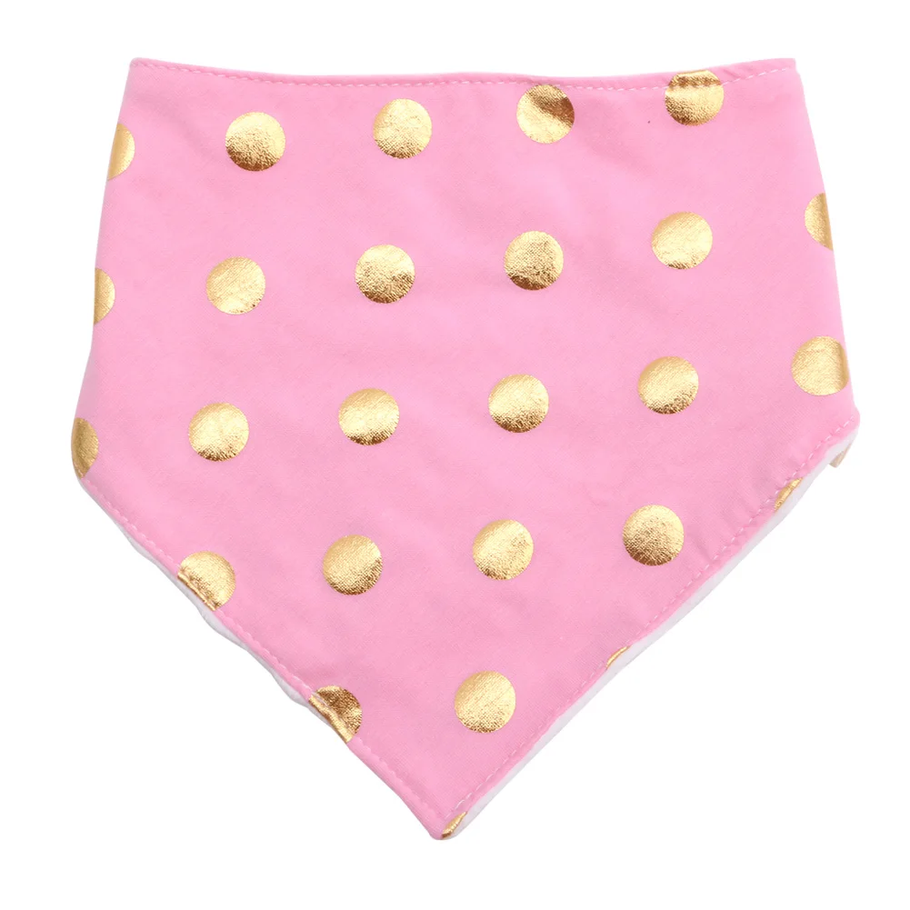 

Baby Girls Boy Kids Saliva Towel Bandana Bibs Infant Dribble for Triangle for He