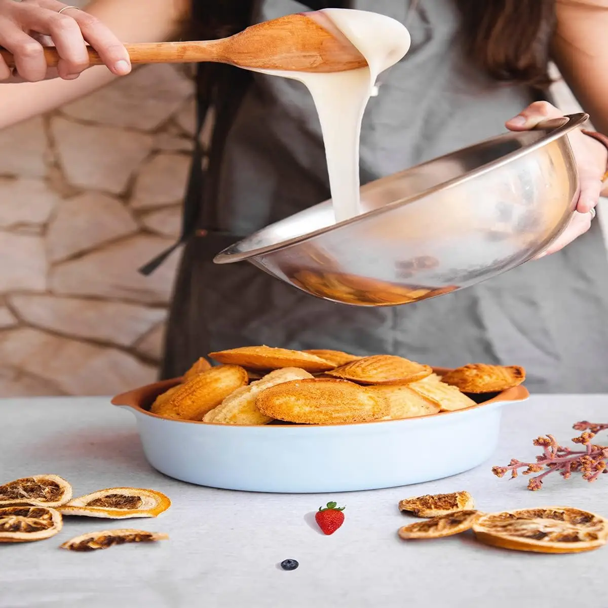 Shell Madeleine Cake Mold Silicone Baking Tool for DIY Cakes, Cookies, Chocolates, and ... - SKU SMCM1755 - UGI Packaging