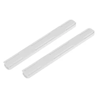 2Pcs/Set Storage Rack DIY Track Pullout Track Basket Pull Rail For Kitchen Household Accessories Storage Creative Slides-A97Q 1