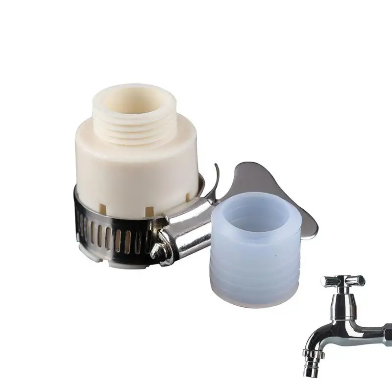 Water Splitter Connector Sink Hose Extension Faucet Joints Hose Fittings Garden Hose Accessories For Home Use Garden Hose faucet extension sink hose extension faucet joints hose fittings kitchen tap extension reusable watering hose connector for