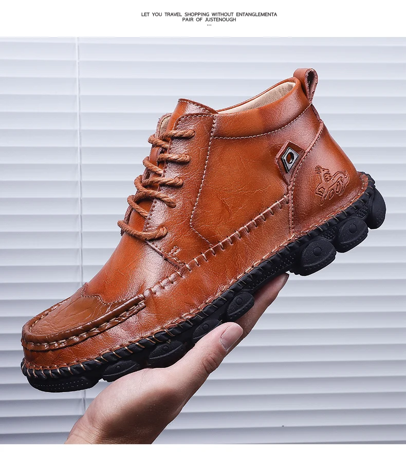 Men's Comfortable Rubber Ankle Boots