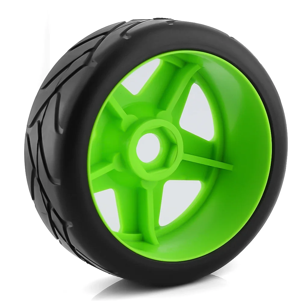 Jeu de 4 Jantes et Pneus pour Crawler RC 1/10 - 12mm Hex