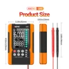 Q60 Digital Multimeter High Precision Digital Transistor Tester 6000 Counts True RMS Auto Electrical Capacitance Meter 4