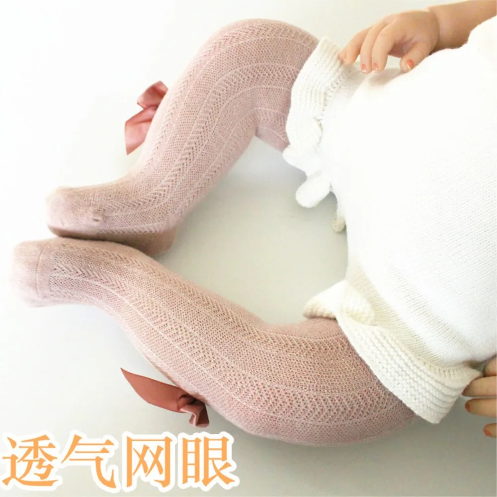 Baby Tights Summer Infant Conjoined Thin Paragraph Child big PP Mesh Breathable Render Tights of the Girls Pantyhose