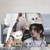 Hot-KPOP-Like-Stray-K-Kids-Hyunjin Warm Flange blankets Soft and comfortable blanket picnic blanket birthday gift 1
