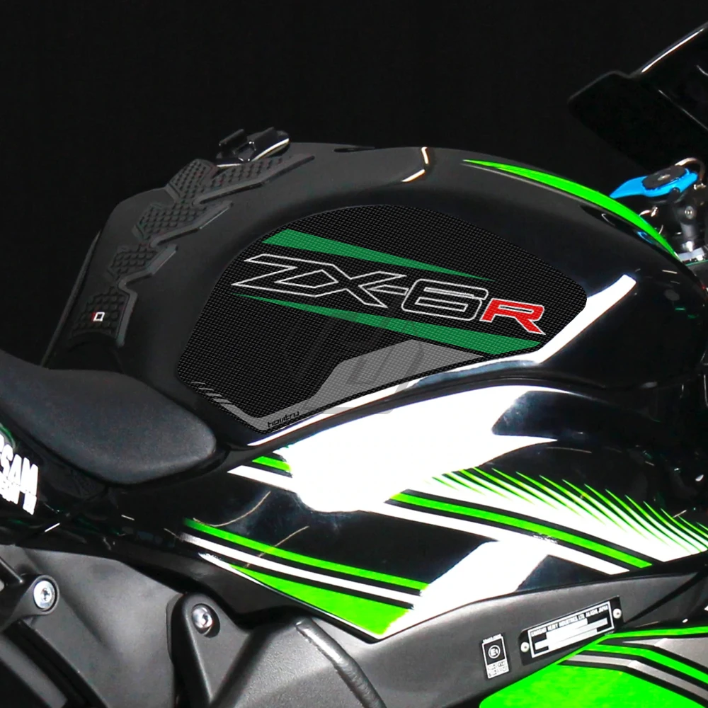 フラワー オートバイノンスリップサイド抗燃料タンクパッドステッカー防水パッド