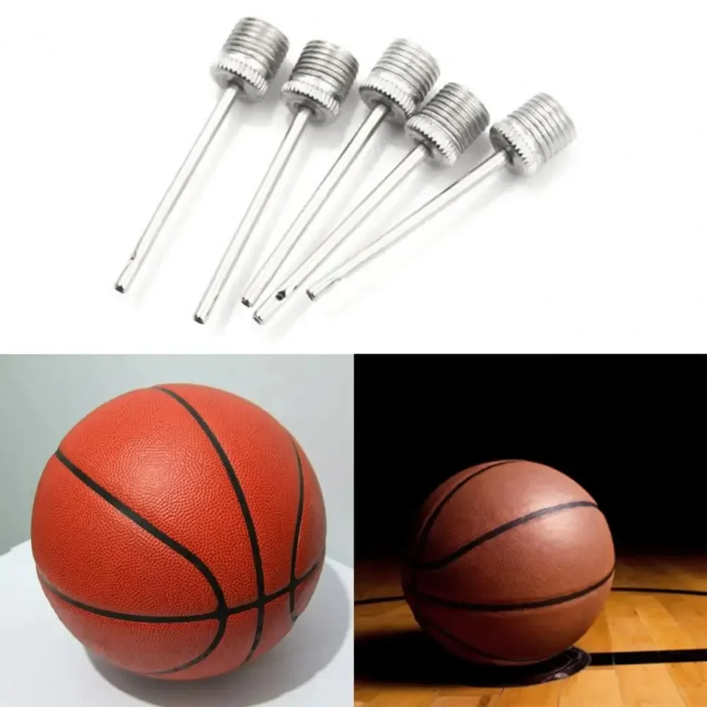 100Pcs/1Pack Basketball Canasta Coachs Bag Sports Ball Air Pump Needle Football Inflatable Adapter Team Balls Entertainment