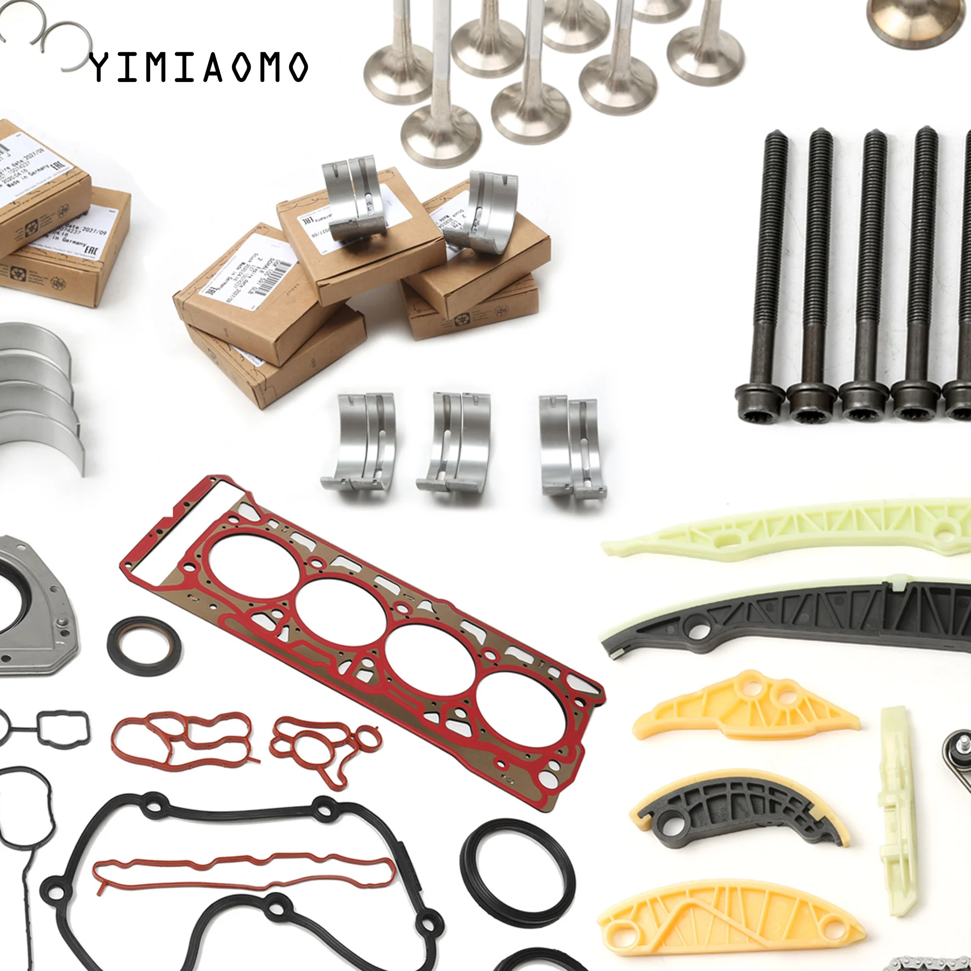 Car Engine Overhaul Kit Piston Gasket Bearing Shaft Shoe Timing STD EA888 MK2 2.0T For SKODA PORSCHE MACAN CUPRA