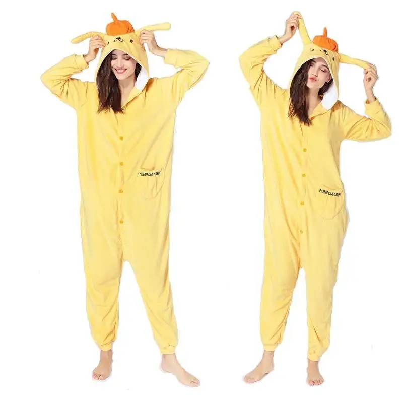 Pajama Cartoon Products | Pompompurin Clothes | Sanrio Pajamas Size