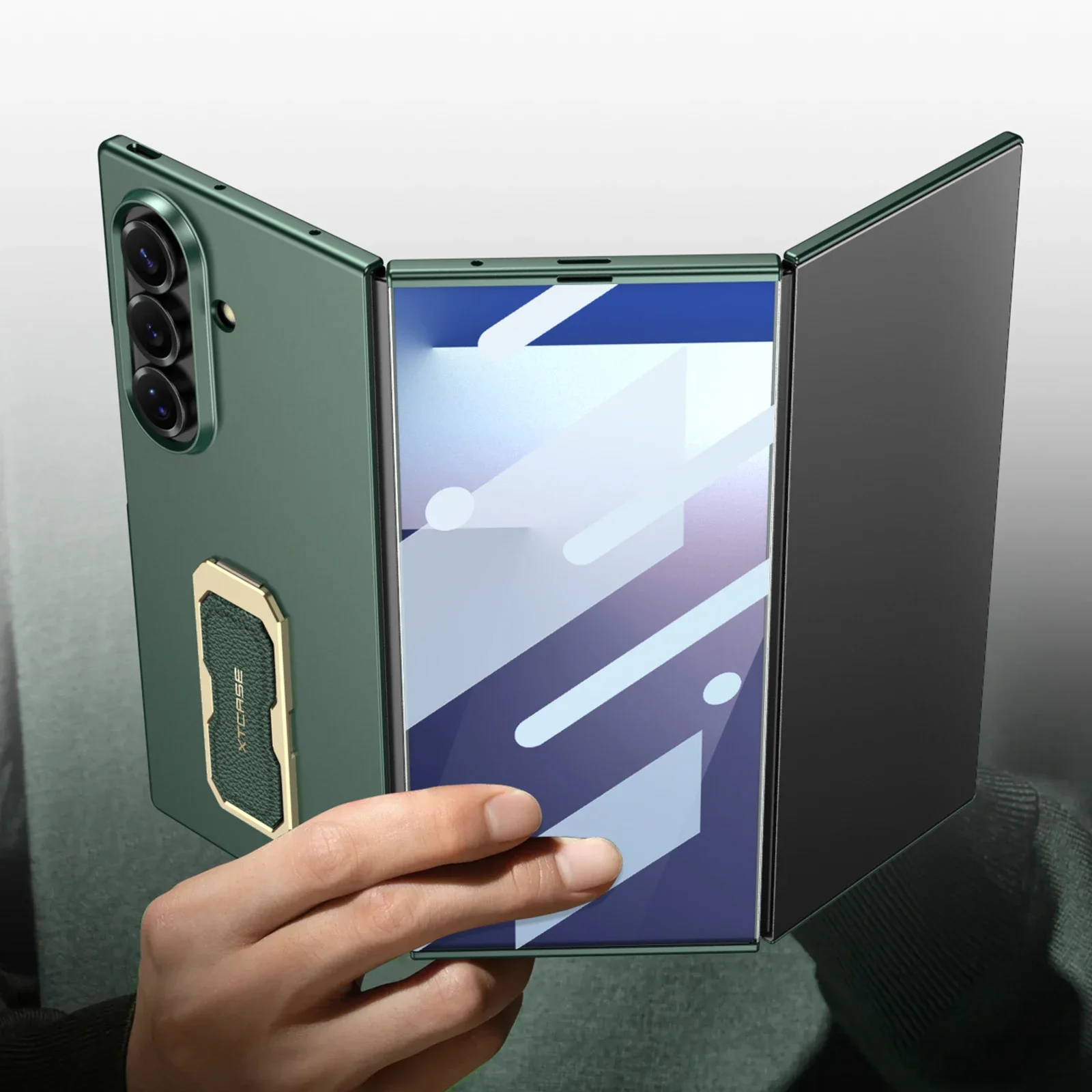 Samsung Galaxy Z TriFold Protective Case with Phone Holder and Screen Protection Frame 11 Samsung Galaxy Z TriFold Protective Case with Phone Holder and Screen Protection Frame 3