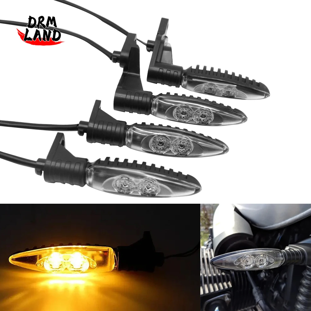 Motorcycle Accessories LED Front Rear Turn Signal Indicator Light For BMW S1000RR HP4 F800GS R1200R K1300S