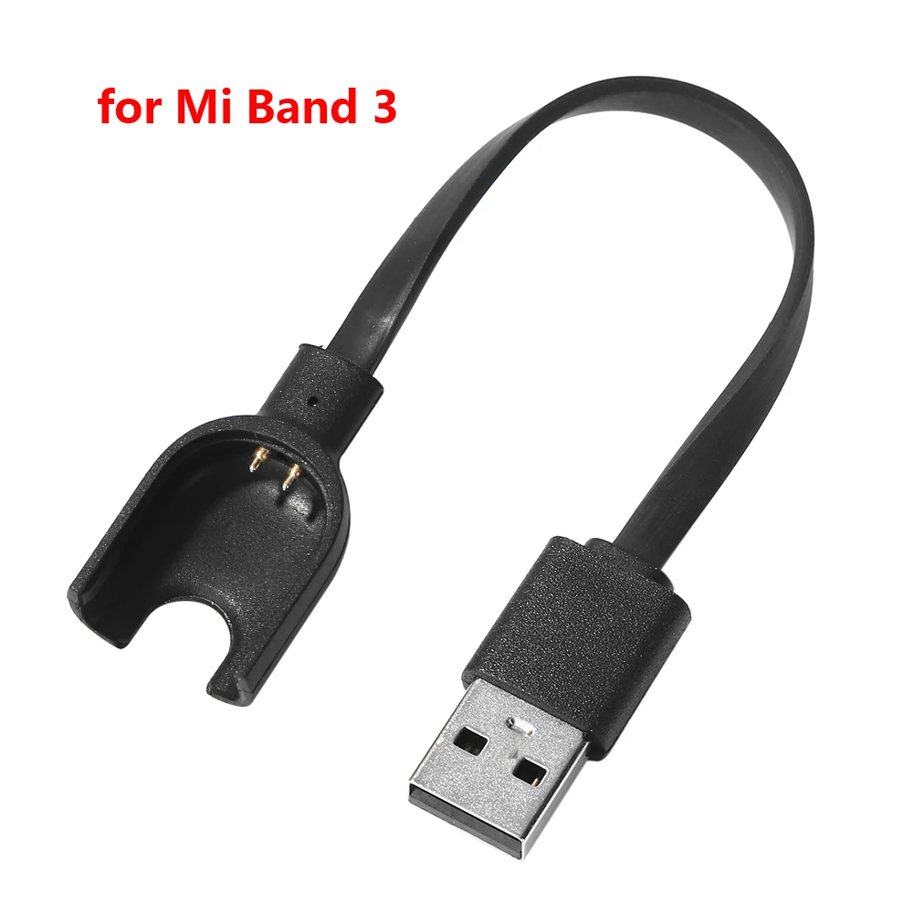 for Xiaomi Mi Band 5 4 3 2 USB Charger Wire Smart Cable Data Dock Replacement Dock Charging Cable Portable Fast Charging Cable 