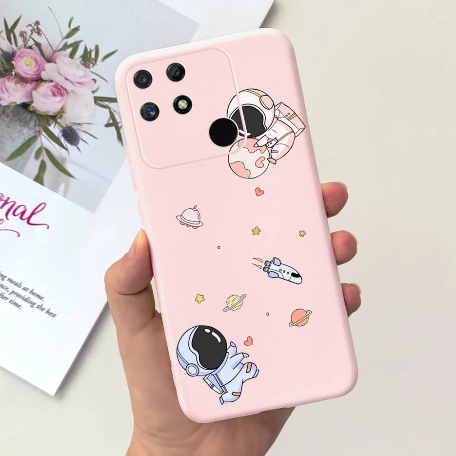 Lovely Cartoon Soft Silicone Phone Case - Cute Protective Cover