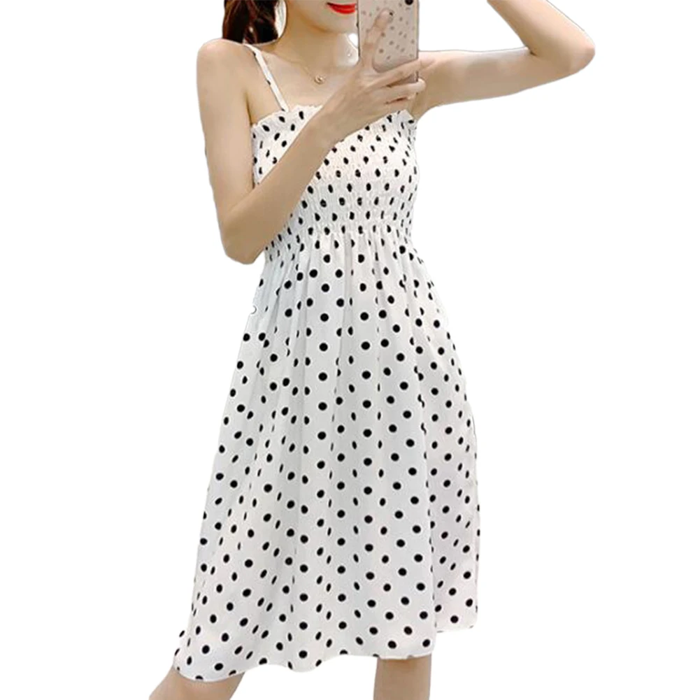 Suspender SlitDress Casual Loose Vacation Dress main image 0