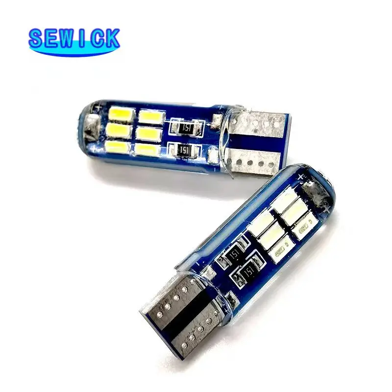 LED W5W 192 168 Ŭ Ʈ  ̵ ,  ȣ , ڵ Ÿϸ, T10 Ǹ 3014, 15SMD, 500 