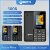 MKTEL 5606 Feature Phone Dual SIM Dual Standby 1.77inch Screen 1800mAh Battery MP3/MP4/FM Radio/Bluetooth/GPRS Senior Phone 1
