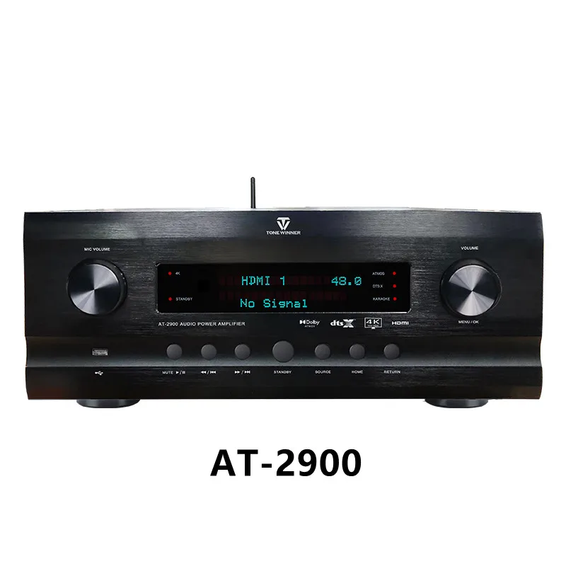 1500 Watts 8 Ohm Surround Sound Amplifier Home Cinema Dolby Atmos 7 Receiver Music System Hi-fi Av