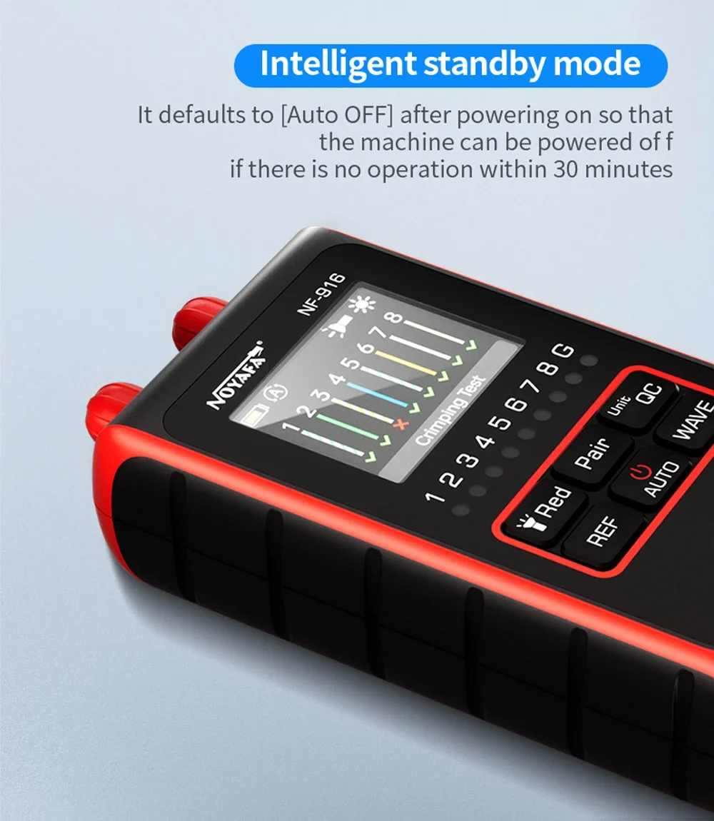 NOYAFA NF-916 Fiber Optical Power Meter VFL REF FC SC ST Visual Fault Locator LC