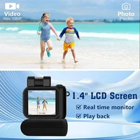 HD 1080P Y4000 Kids Monoreflexes Style Mini Camera With Flash Lamp And Battery Dock Portable Video Recorder With LCD Screen - Image 4