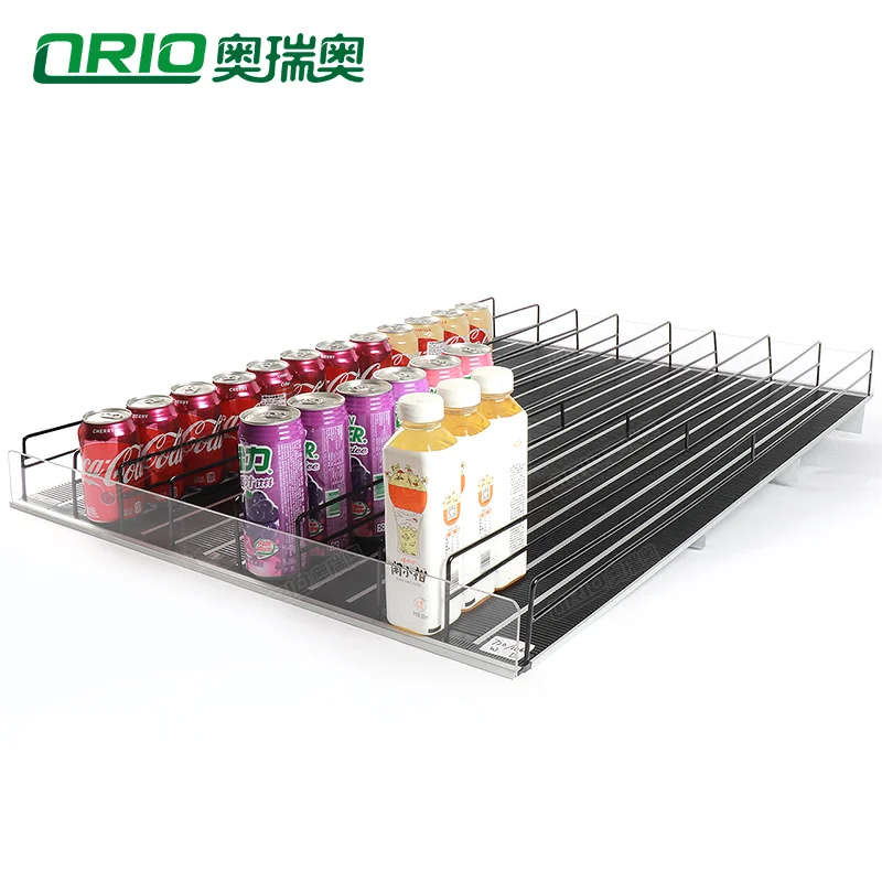 Auto-feed Gravity Beverage Display Shelf Freezer Drink Bottle