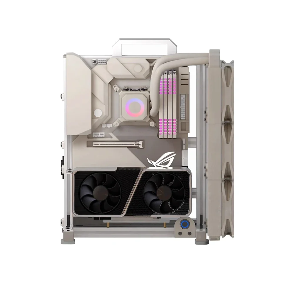 Quadro de Caixa de pc Personalizado Chassi Itx Matx Atx Eatx Refrigeração a Água Rack de Gabinete do Jogador - Imagem 2