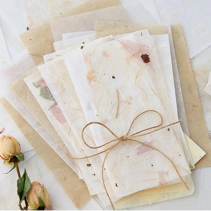 30 Sheets Small Fresh Flower Material Paper Onion Paper/Kraft Paper INS