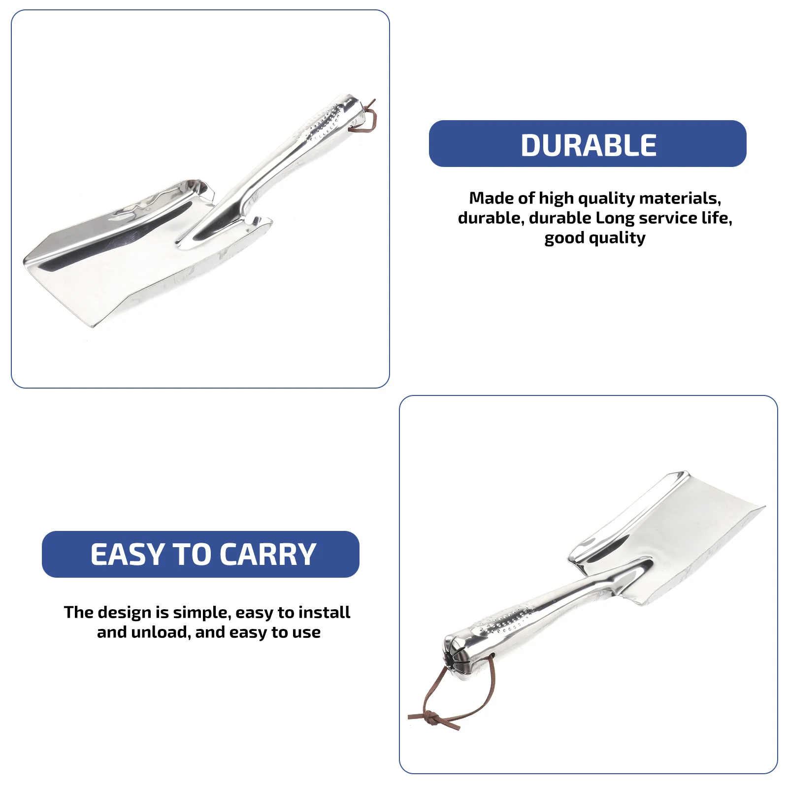 Multifunction Garden Child Trenching Stainless Steel Multi-function Shovels