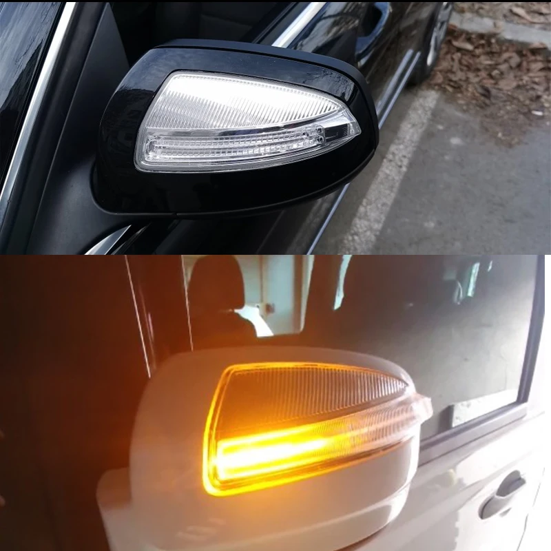 Car LED Rearview Mirror Turn Signal Light for Mercedes-Benz C Class W204 S204 W6