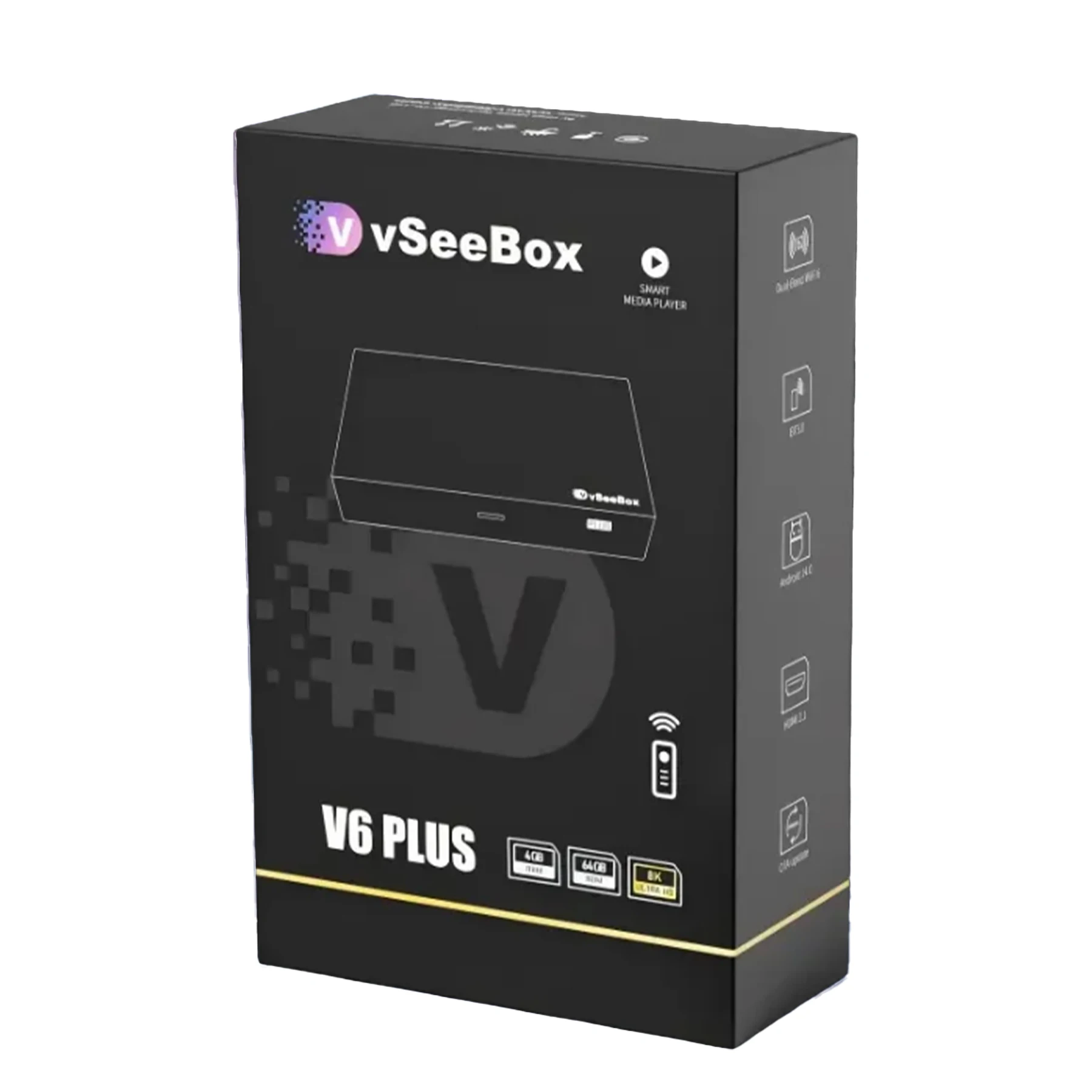 vSeeBox V6 Plus 64GB 8K HD