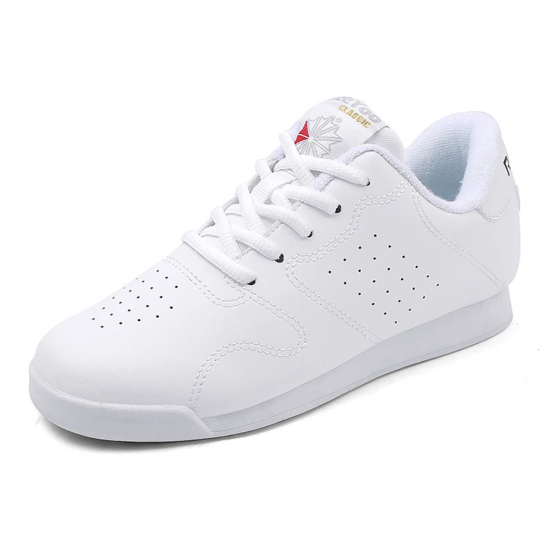 Women's competitive aerobics shoes Children's cheerleading shoes Training competition Small white Adult gymnastics