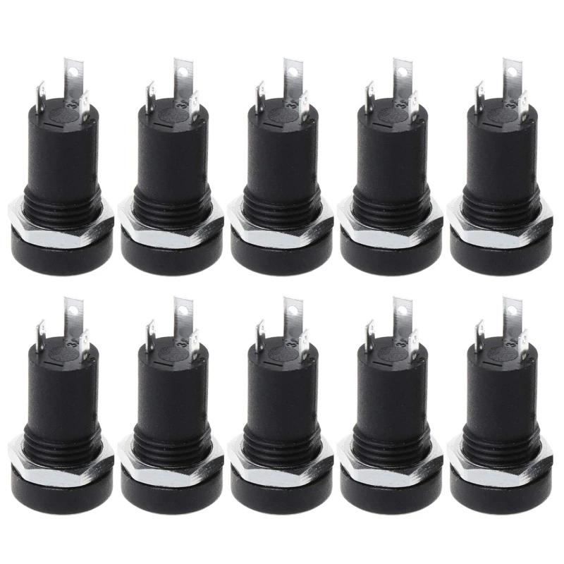 

5/10Pcs 3.5mm 3 Channel Female Headphone Stereo Panel Mount Connector