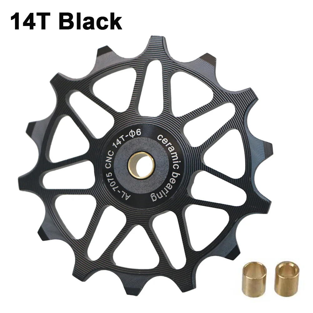 Ceramic Bicycle Jockey Wheel Rear Derailleur Pulley Guide Roller