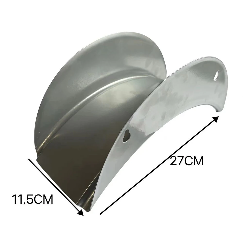 Yard Or Garage Design Hanger Monitor Outdoor Elements Fitment Metal Number Of Pieces Pack Sliver Water Hose Holder 2