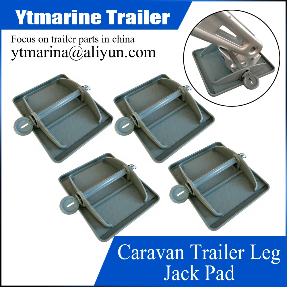 

Trailer parts,Caravan Trailer Leg Jack Pad Parking Outrigger Anti-sag Auxiliary Balance Pad, RV Accessories Big Foot Support Pad