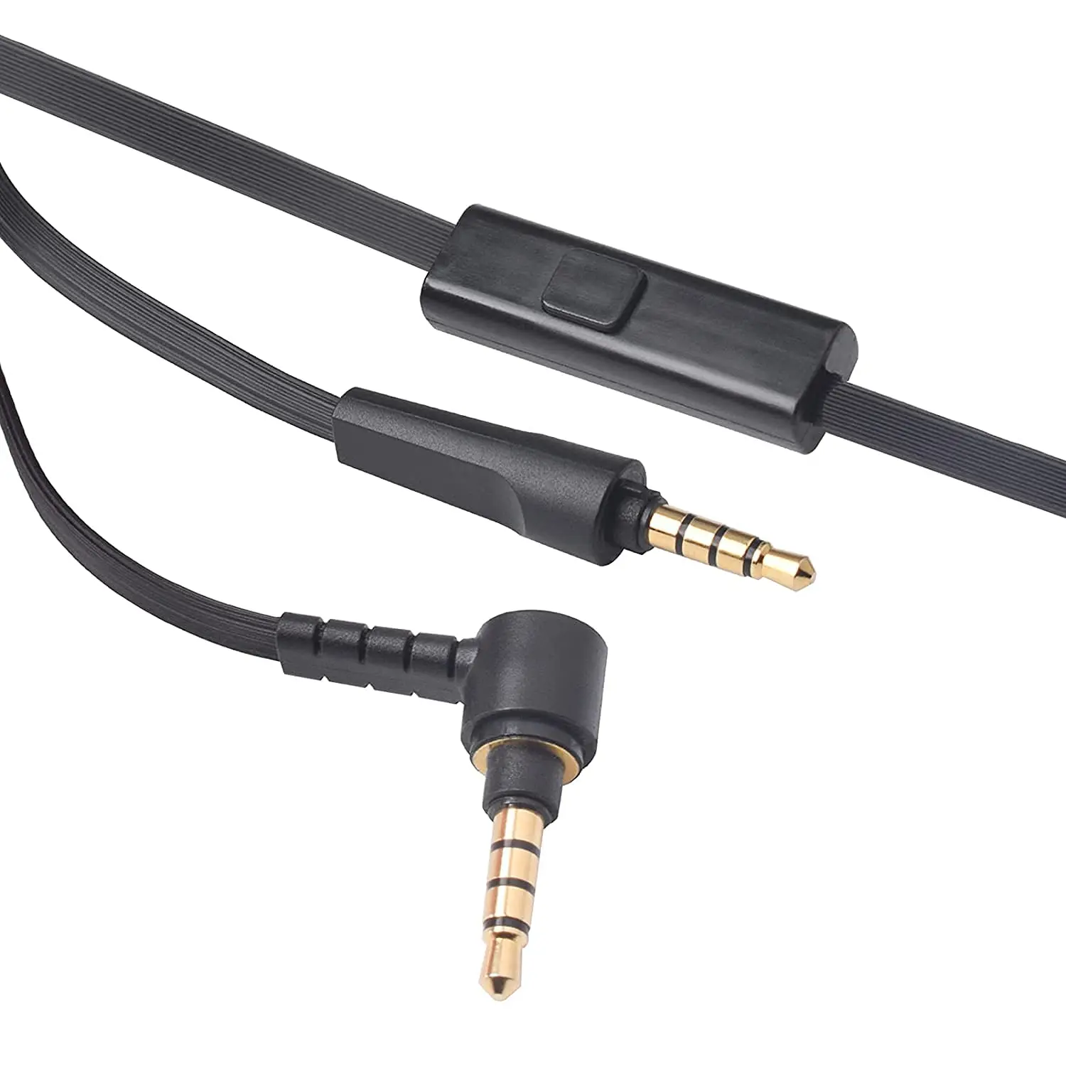 교체 오디오 케이블 코드 MDR-100AAP/100ABN/100A/10R/1000X/XB950B1 WH-1000XM2/1000xm3 /H900N 헤드폰용 내장 마이크