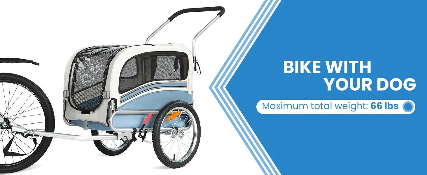 Sepnine Bicycle Pet Trailer