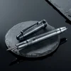 Asvine V126 Vacuum Filling Fountain Pen Matte Black Titanium EF/F/M Nib Acrylic Writing Christmas Gift Pen for Office Luxury 6