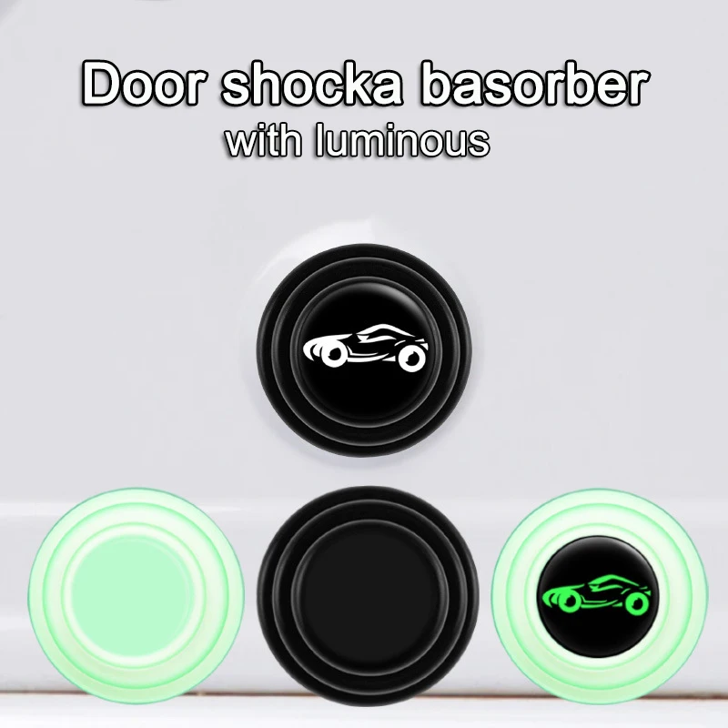 

Car Door Anti-collision Silicone Pad Anti-shock Soundproof Buffer Gasket Car Hood Trunk Silent Sticker Gaskets Accessories