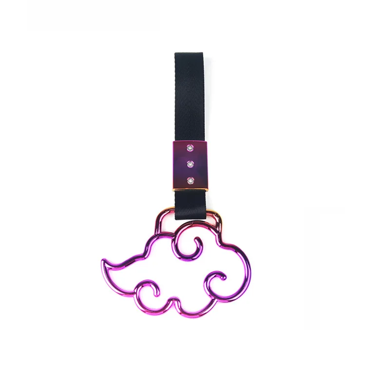 Bunte Auto Abschleppgurt Tsurikawa Ring Herz JDM Zug Bus Griff Handschlaufe Styling Drift Charm Strap Auto Zubehör – Detail 9