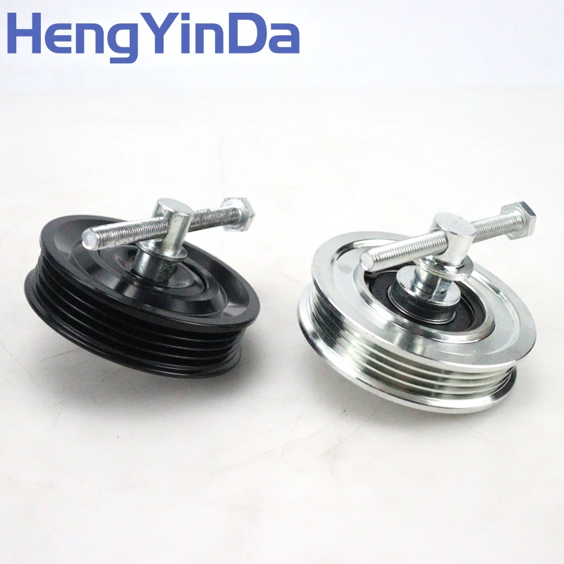 For Doosan Daewoo 150 220 215 225 258 300-7-9 Excavator Air conditioning belt tensioner Excavator Accessories