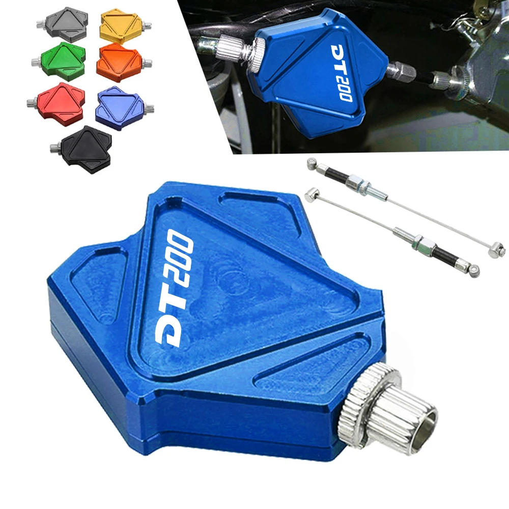 

Motorcycle Accessories CNC Stunt Clutch Lever Easy Pull Cable System For YAMAHA DT200 DT 200 1988-1994 1993 1992 1991 1990 1989