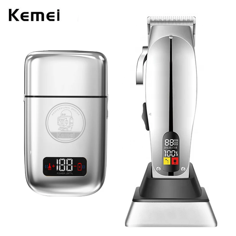 Kemei AD-12480 Anders Master Cordless Hair Clipper Professional Barber Hair Cutting Machine Combo Electric Shaver Powerful Razor hitman anders and the meaning of it all