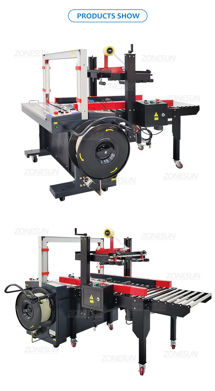ZONESUN ZS-ACS1 Автоматическая обвязка коробок Производство Упаковочное оборудование Система упаковки Оптимизация производства