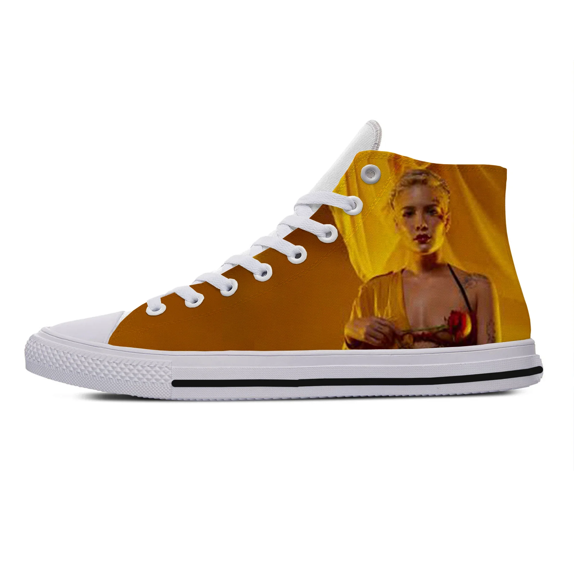 Hot Cool Fashion Pop Funny New Summer High Quality Latest Sneakers Casual Shoes Men Women Halsey High Help Classic Board Shoes