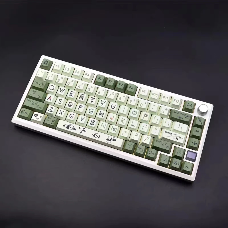 Conjunto Completo de Teclados Mecânicos de Teclado Perfil Cereja Hot Sublimação Pbt 68 84 87 108 980 Feker Alice80 Jogo - Imagem 2