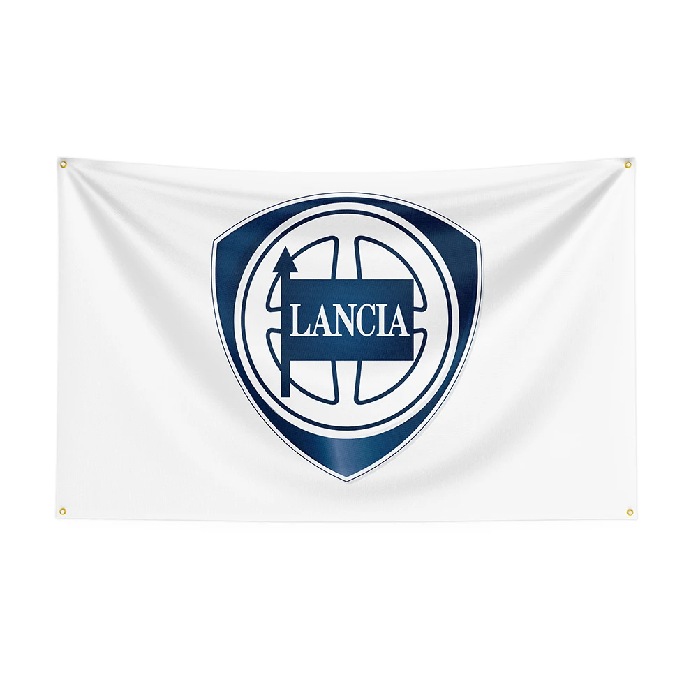 

90x150cm Lancias Flag Polyester Printed Car Banner For Decor