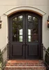 Factory Supply Cast Wrought Iron Exterior Door Iron Window And Door Grills Entry Iron Door 5